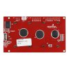LCD טקסט 20x4, שחור על ירוק, 5V, ממשק טורי