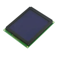 LCD גרפי לבן על כחול, 160x128 STN, תאורת רקע