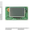 LCD גרפי CFAX, 128x64, תאורת רקע EL, מסך מגע