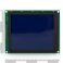 LCD גרפי לבן על כחול, 160x128 STN, תאורת רקע, ממשק טורי
