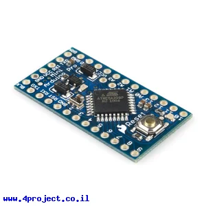 כרטיס פיתוח Arduino Pro Mini 328 - 5V/16MHz - גרסה קודמת