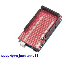 תמונה של מוצר מגן Arduino - ערכת אב-טיפוס ל-Mega
