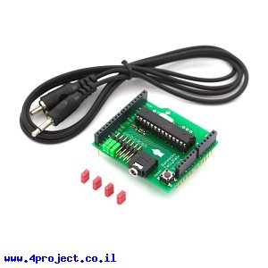 מגן Arduino - תצוגה על טלויזיה