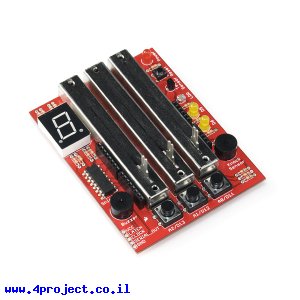 מגן Arduino - ערכת הסכנה - גרסה קודמת