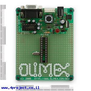 כרטיס פיתוח PIC 28 Pin
