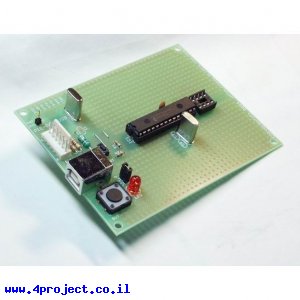 כרטיס פיתוח PIC 28 Pin עם USB