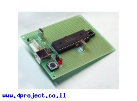 תמונה של מוצר כרטיס פיתוח PIC 40 Pin עם USB