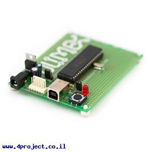 כרטיס פיתוח PIC 40 Pin עם USB ל-PIC18F4550