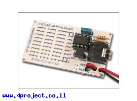 תמונה של מוצר כרטיס פיתוח PICAXE 8 Pin - ערכה