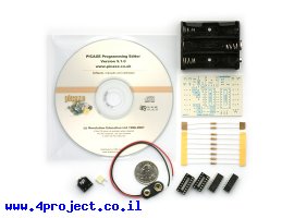 תמונה של מוצר כרטיס פיתוח PICAXE 14M - ערכת התחלה