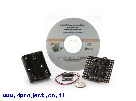 תמונה של מוצר כרטיס פיתוח PICAXE 18X - ערכת התחלה