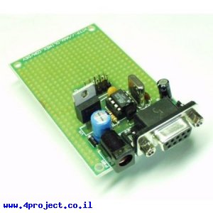 כרטיס פיתוח AVR 8 Pin