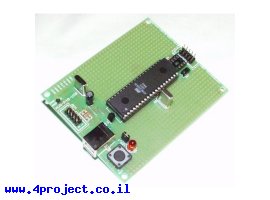 תמונה של מוצר כרטיס פיתוח AVR 40 Pin עם USB