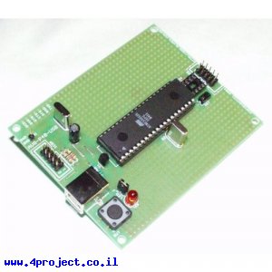 כרטיס פיתוח AVR 40 Pin עם USB