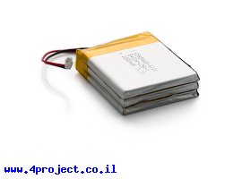 תמונה של מוצר סוללה - LiPoly 3.7V/6Ah/2C