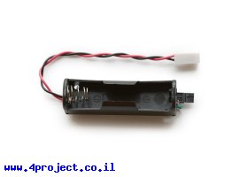 תמונה של מוצר בית סוללה - 1xAA עם ממיר DC-DC ל-5V