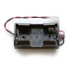 בית סוללה - 2xAA עם ממיר DC-DC ל-5V