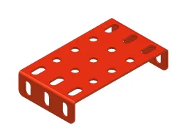 תמונה של מוצר פלטה מקופלת 5x3