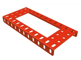תמונה של מוצר פלטה מקופלת 5x11 עם חלון 3x7