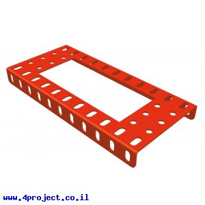 פלטה מקופלת 5x11 עם חלון 3x7