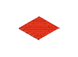 תמונה של מוצר פלטה מקופלת 25x25