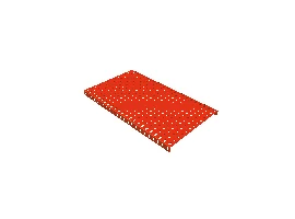 תמונה של מוצר פלטה מקופלת 13x23
