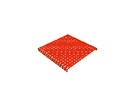 תמונה של מוצר פלטה מקופלת 15x15