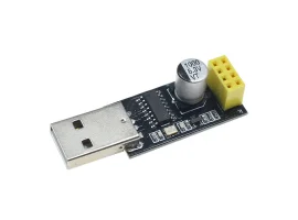 תמונה של מוצר מתאם מודול WiFi ESP8266 דגם ESP-01S ל-USB