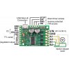 בקר מנוע צעד עם מגוון ממשקים Tic 36v4