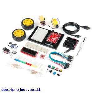 כרטיס פיתוח תואם Arduino - ערכה לממציא המתחיל V4.1