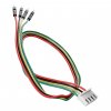 מחבר JST-XH 4-pin לזכר Dupont