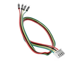 תמונה של מוצר מחבר JST-XH 4-pin לזכר Dupont