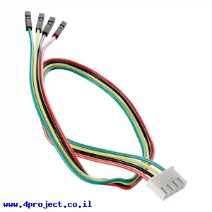 מחבר JST-XH 4-pin לנקבה Dupont