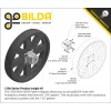 מתאם בין תבנית חורים של Actobotics ל-goBILDA דגם 16-4