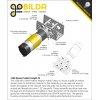 מתאם בין תבנית חורים של Actobotics ל-goBILDA דגם 16-4