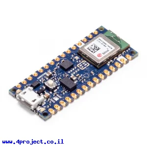 כרטיס פיתוח Arduino Nano 33 BLE ללא מחברים