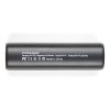 סוללה נטענת 2500mAh, יציאה 5V/1A עם סף כיבוי של 20mA