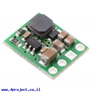מודול ממיר מתח (מוריד) 5V/0.6A - דגם D36V6F5