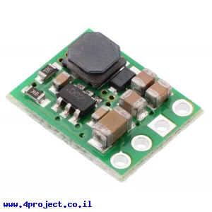מודול ממיר מתח (מוריד) 5V/0.6A - דגם D36V6F5