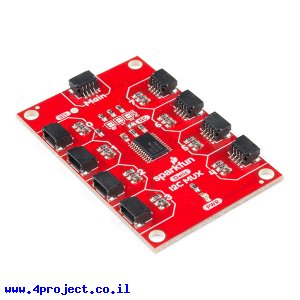 מרבב 8 ערוצי I2C - חיבורי Qwiic - גרסה קודמת