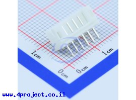 תמונה של מוצר מחבר JST-PH 6 Pin ישר - PTH
