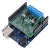 בקר מנוע DC ל-2 מנועים עד 2.6A - רכיב TB9051FTG - צורת מגן Arduino