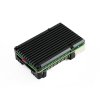 מארז לכרטיסי Raspberry PI 4 - אלומיניום עם שני מאווררים