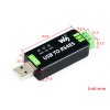 מתאם USB ל-RS-485 - תעשייתי (FT232RL)