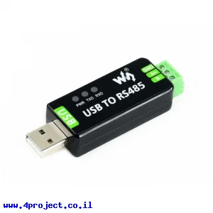 מתאם USB ל-RS-485 - תעשייתי (FT232RL)