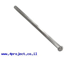 תמונה של מוצר מוט REX 8mm פלדה עם טבעת - אורך 240 מ"מ