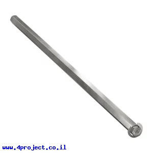 מוט REX 8mm פלדה עם טבעת - אורך 240 מ"מ