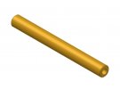 תמונה של מוצר צינור חלול מפליז 4.1/8 מ"מ - אורך 75 מ"מ