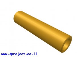 תמונה של מוצר ספייסר פליז 4.1/6 מ"מ - אורך 25 מ"מ