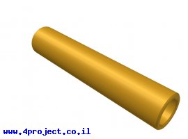 תמונה של מוצר ספייסר פליז 4.1/6 מ"מ - אורך 30 מ"מ